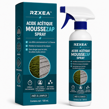 ⭐ RZXEA™ Acide Acétique Moussezap Spray