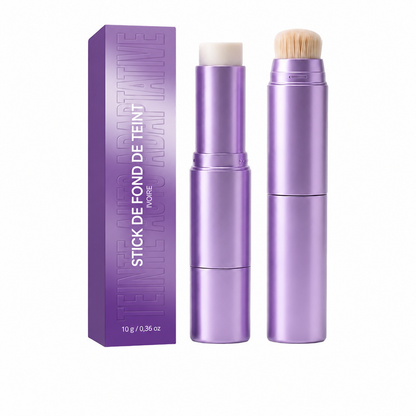 ✨ -50 % 🎨 Stick de fond de teint 2 en 1 à teinte auto-adaptative — S’adapte à votre carnation, avec pinceau intégré 💄