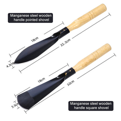 🌱Outils de jardinage AEXZR® - Pelle à désherber, petite pelle et râteau🌹