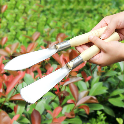 🌱Outils de jardinage AEXZR® - Pelle à désherber, petite pelle et râteau🌹