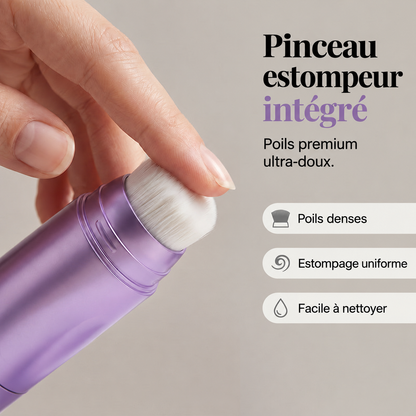 ✨ -50 % 🎨 Stick de fond de teint 2 en 1 à teinte auto-adaptative — S’adapte à votre carnation, avec pinceau intégré 💄