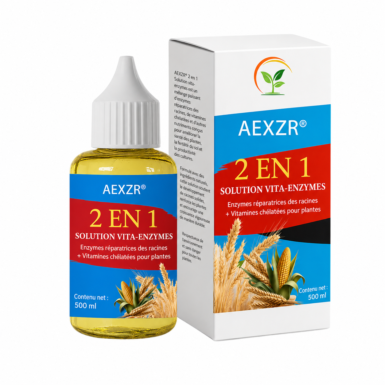 AEXZR® 2 en 1 Solution Vita-Enzymes