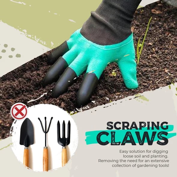 Image produit des gants de jardinage à griffes