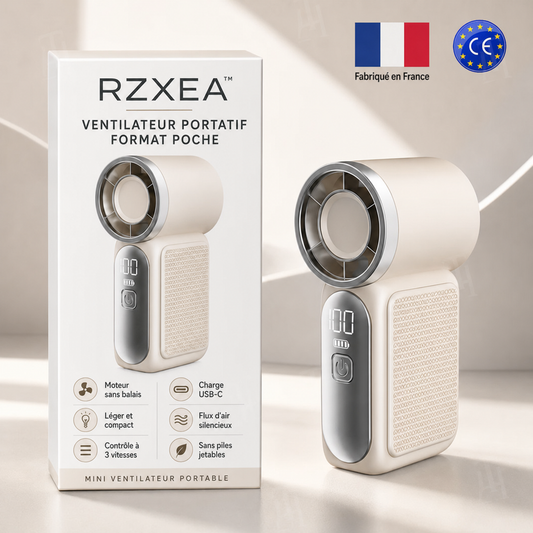 ⭐ RZXEA™ Ventilateur Portatif Format Poche