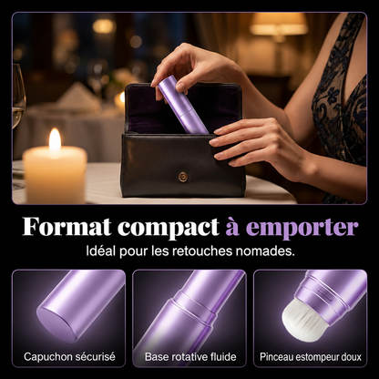 ✨ -50 % 🎨 Stick de fond de teint 2 en 1 à teinte auto-adaptative — S’adapte à votre carnation, avec pinceau intégré 💄