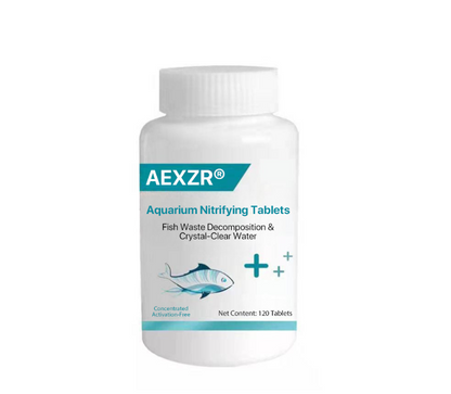 ⭐Comprimés nitrifiants AEXZR® pour aquarium – Décomposition des déchets des poissons et eau cristalline