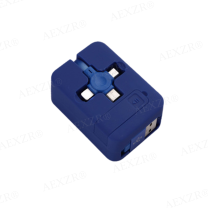 🔋 AEXZR® 𝟛 𝚒𝚗 𝟙 Charging Cable Roll - 🏷️Up to 50% Off, Charge Smarter!