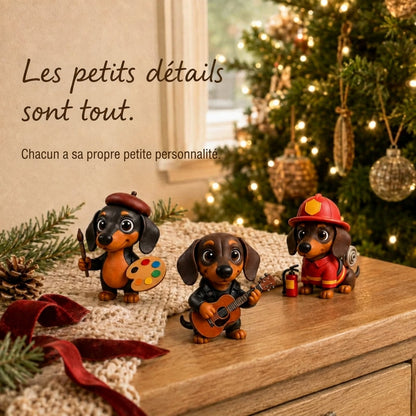 【Dernière heure -50 %】🎁 Boîte mystère du calendrier de l'Avent Teckel 2026 💕🐶