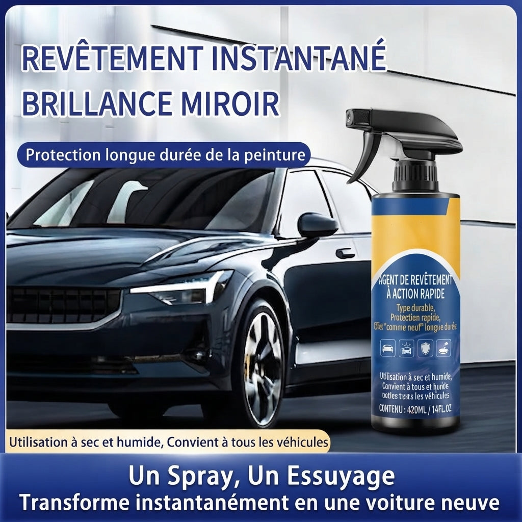 🔥Promotion exceptionnelle 2026🔥Spray de revêtement à action rapide haut de gamme pour voiture✨