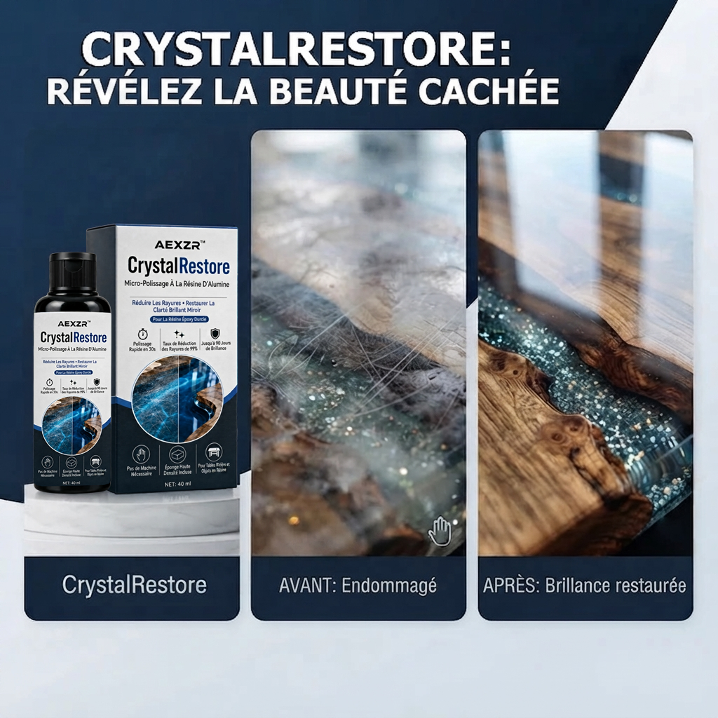AEXZR™ CrystalRestore: Micro-Polissage À La Résine D'Alumine