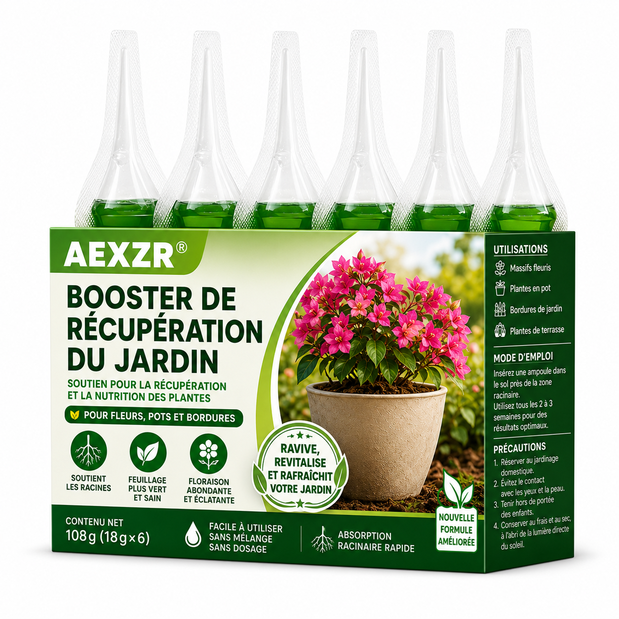 ⭐ AEXZR® Booster de récupération du jardin