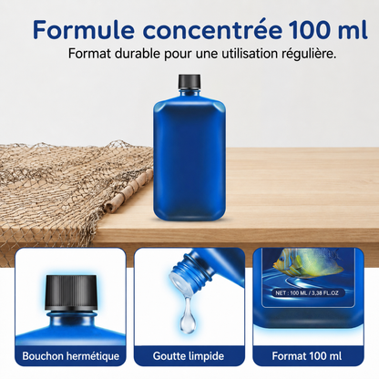 AEXZR® Clarificateur d’eau pour aquarium à action rapide – Pour une eau claire et limpide