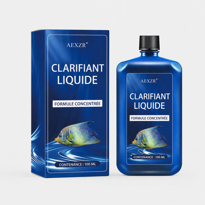 AEXZR® Clarificateur d’eau pour aquarium à action rapide – Pour une eau claire et limpide