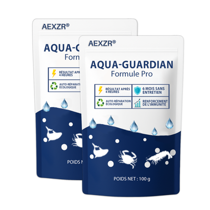 🧬 Élimine l'eau verte en 24 h | 100 % sans danger pour les poissons (formule biologique) AEXZR® Aqua-Guardian Pro