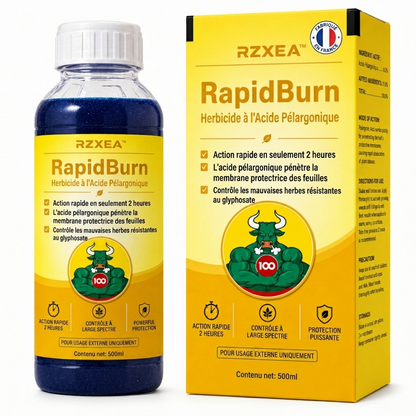 ⭐ RZXEA™ Rapid Burn  Herbicide à l'Acide Pélargonique