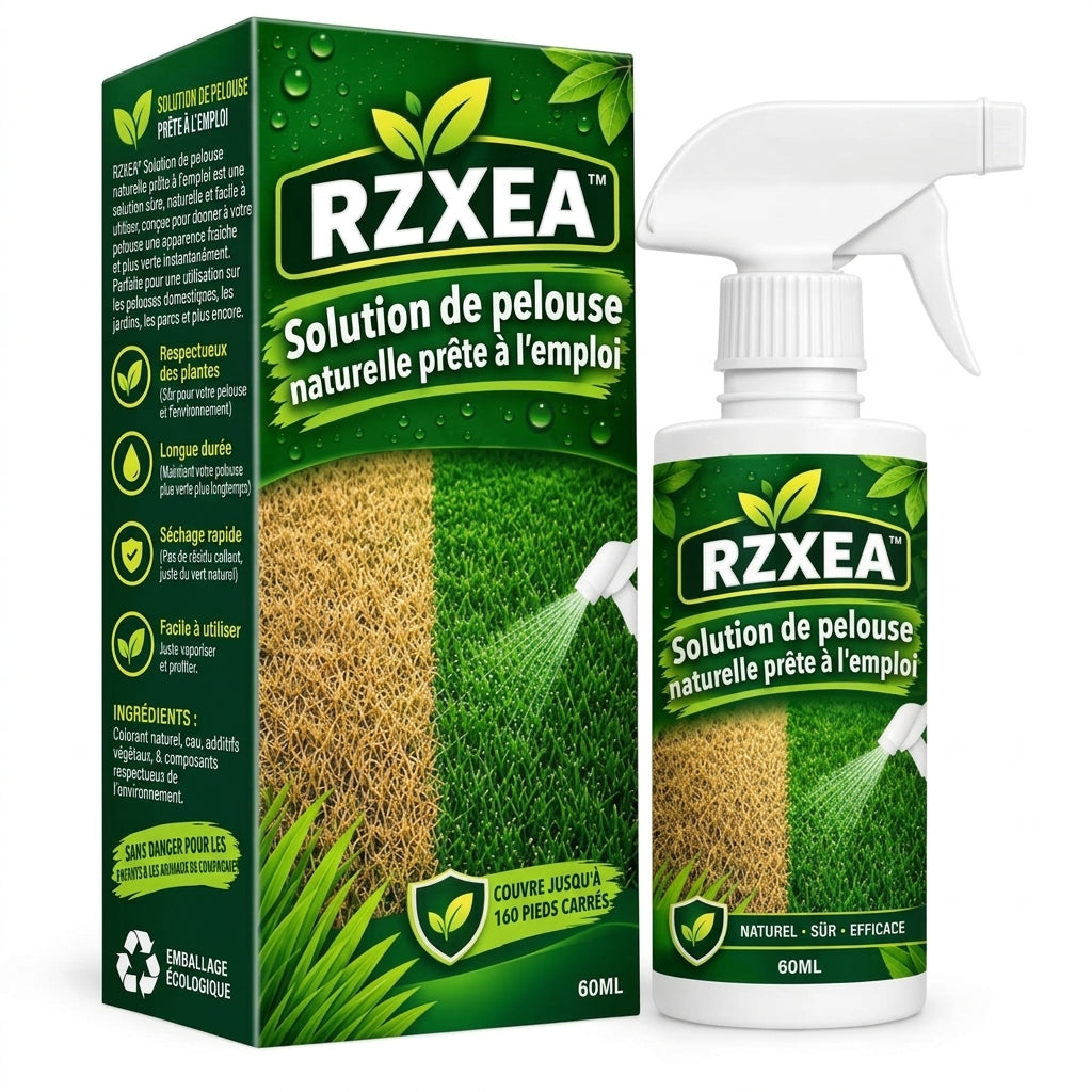 RZXEA™ Solution de pelouse naturelle prête à l'emploi