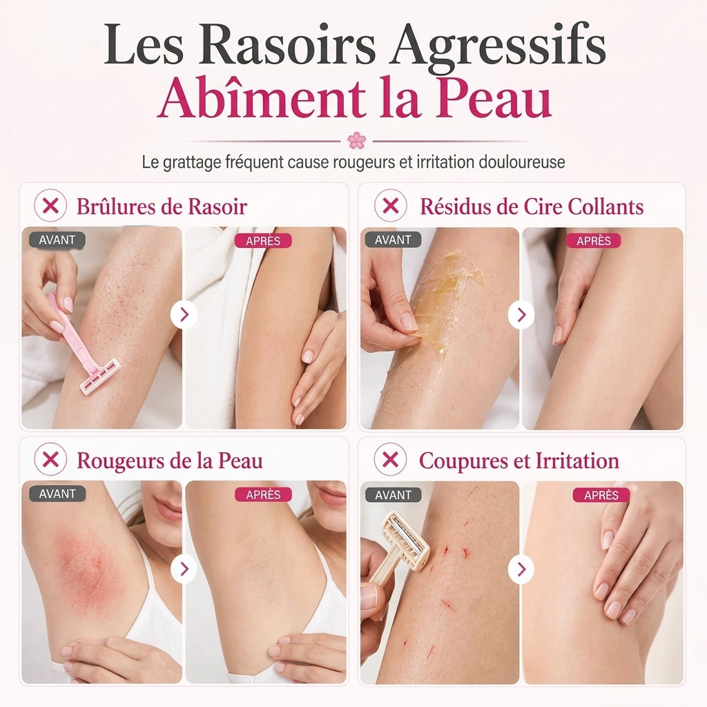 Épilation Douce et en Douceur du Corps Avec un Roll-on