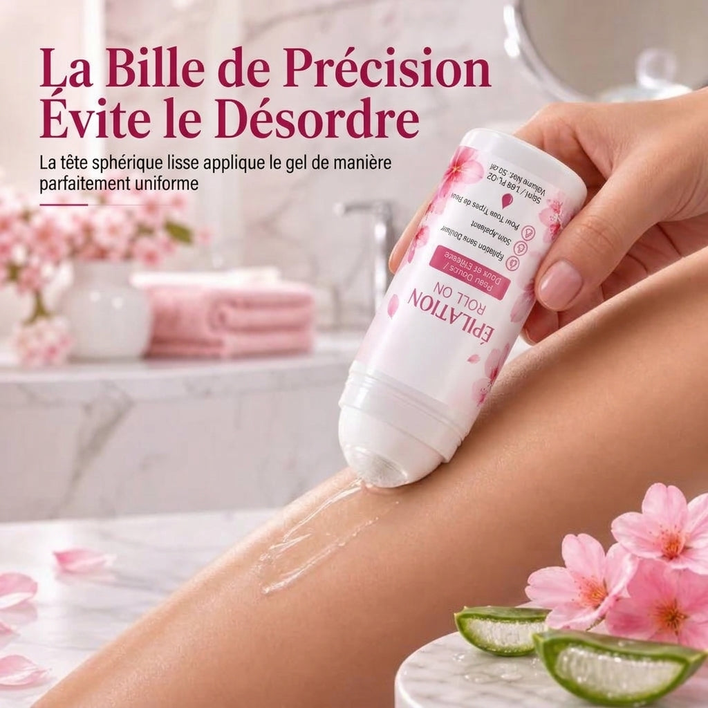 Épilation Douce et en Douceur du Corps Avec un Roll-on