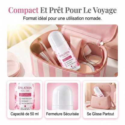 Épilation Douce et en Douceur du Corps Avec un Roll-on