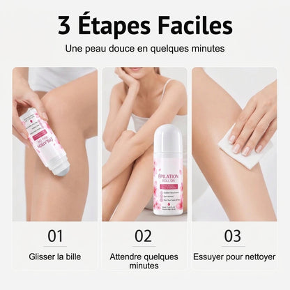 Épilation Douce et en Douceur du Corps Avec un Roll-on