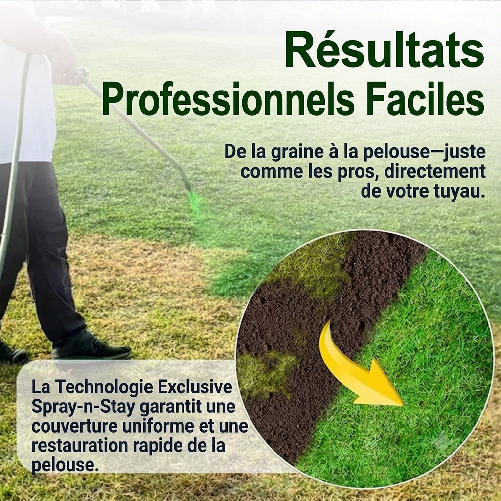 AEXZR® Triple Bio-Restauration Solution Pelouse