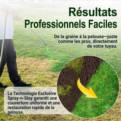 AEXZR® Triple Bio-Restauration Solution Pelouse