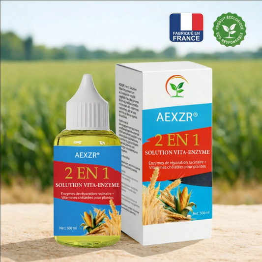 AEXZR® : solution 2 en 1 Vita-Enzyme