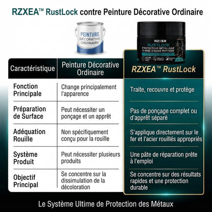 ⭐ RZXEA™ RustLock Protecteur Métallique à Base d'Acide Phytique