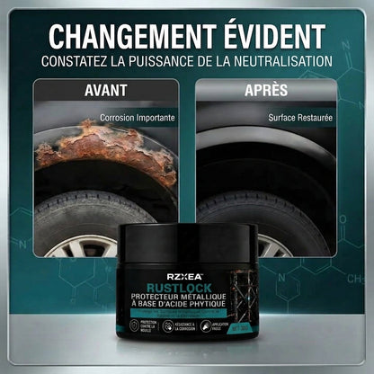 ⭐ RZXEA™ RustLock Protecteur Métallique à Base d'Acide Phytique