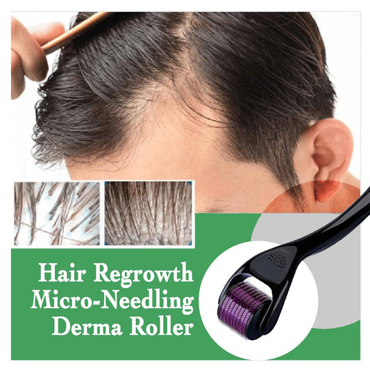 RZXEA™ Hair Regrowth Micro-Needling Derma Roller
