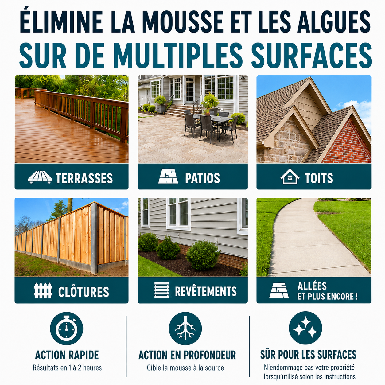 ⭐ RZXEA™ Acide Acétique Moussezap Spray