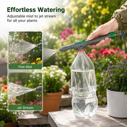 Lot de 2 buses de pulvérisation réutilisables pour bouteille – Accessoire d'arrosage et de nettoyage des plantes