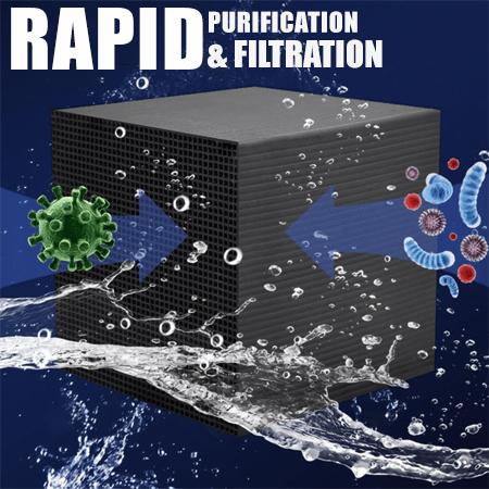 AEXZR®  cube purificateur d'eau pour aquarium écologique