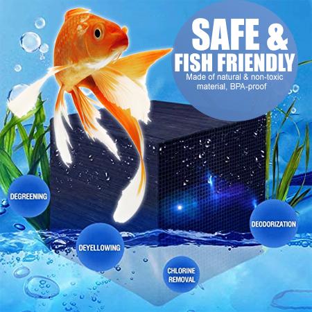 AEXZR®  cube purificateur d'eau pour aquarium écologique