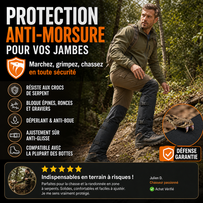 📢📢 -50 % !! ⏰ Guêtres de protection extérieures pour la randonnée et la chasse