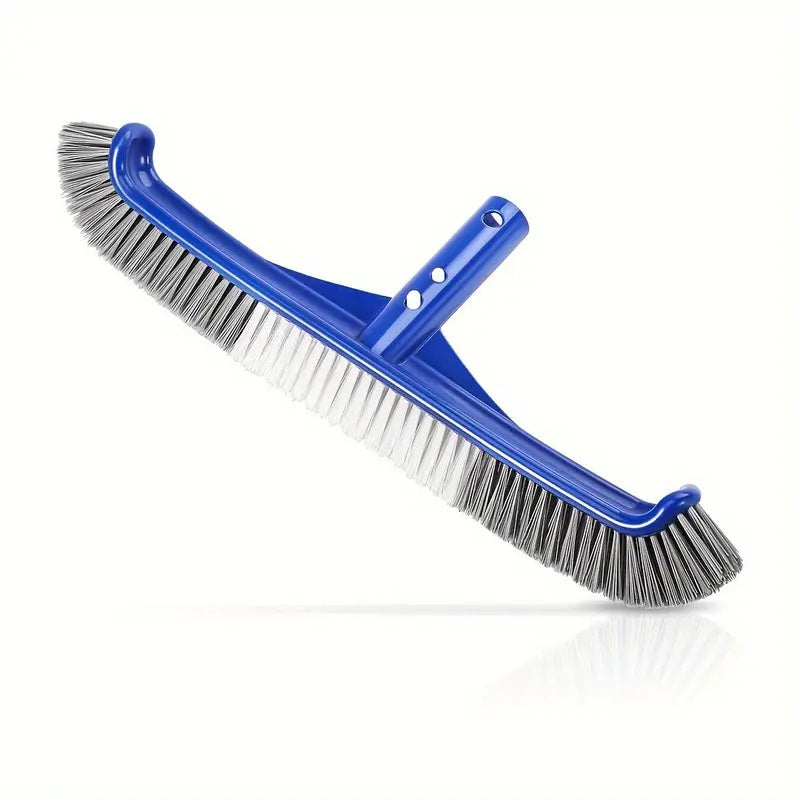 Tête de brosse large pour piscine avec extrémités incurvées