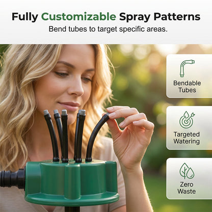 🥳VENTE FLASH 2026🥳💞50 000+ VENDUS !🌸🔄 -50 % ! Arroseur d’irrigation de précision – multidirectionnel à 360°, modes de pulvérisation personnalisables. Doux pour les plantes délicates. Économisez l’eau, cultivez mieux. 🌱✅