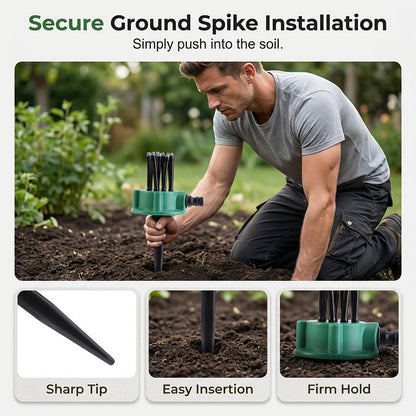 🥳VENTE FLASH 2026🥳💞50 000+ VENDUS !🌸🔄 -50 % ! Arroseur d’irrigation de précision – multidirectionnel à 360°, modes de pulvérisation personnalisables. Doux pour les plantes délicates. Économisez l’eau, cultivez mieux. 🌱✅