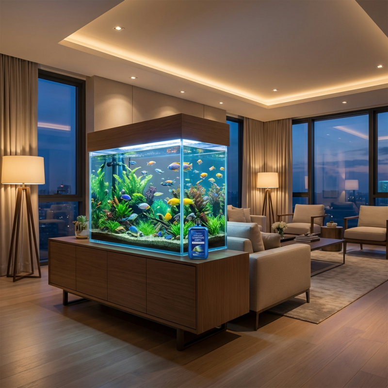 AEXZR® Clarificateur d’eau pour aquarium à action rapide – Pour une eau claire et limpide