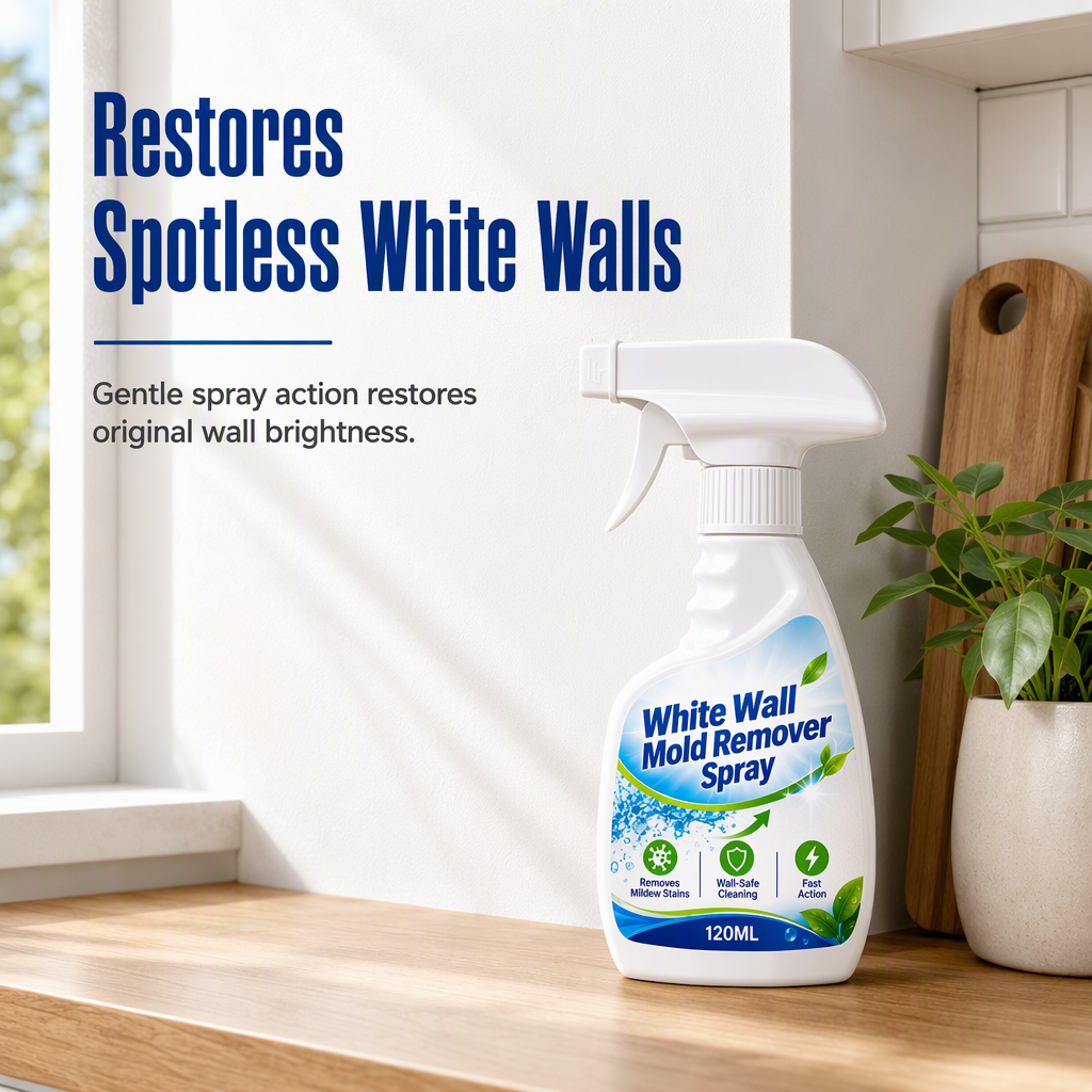 🔥 50% DE RÉDUCTION ! ✨Spray anti-moisissure pour murs à action rapide